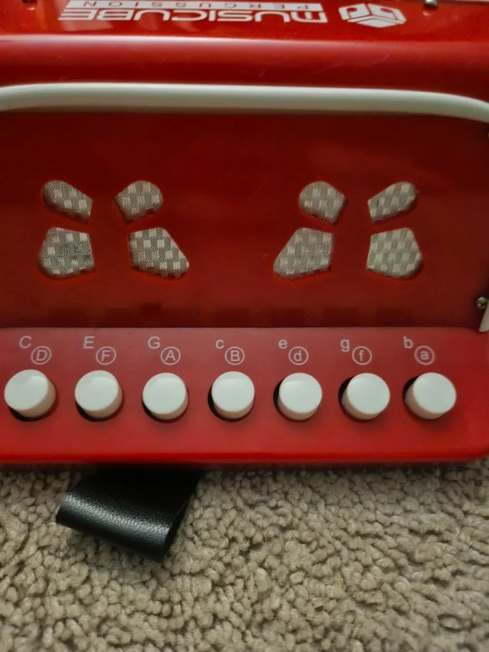 Musicube Percussion 10-key Accordion